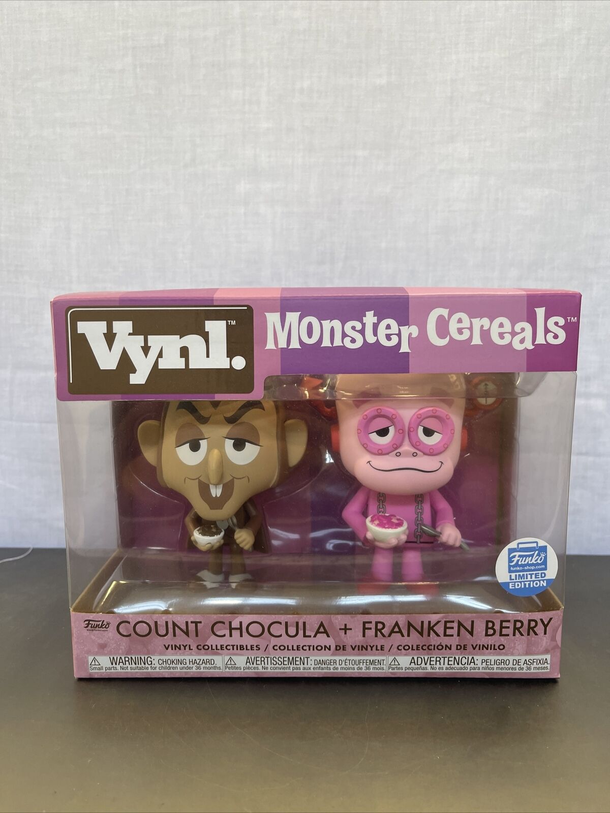 Funko VYNL Ad Icons Monster Cereals Count Chocula Franken Berry (Funko Shop) A16