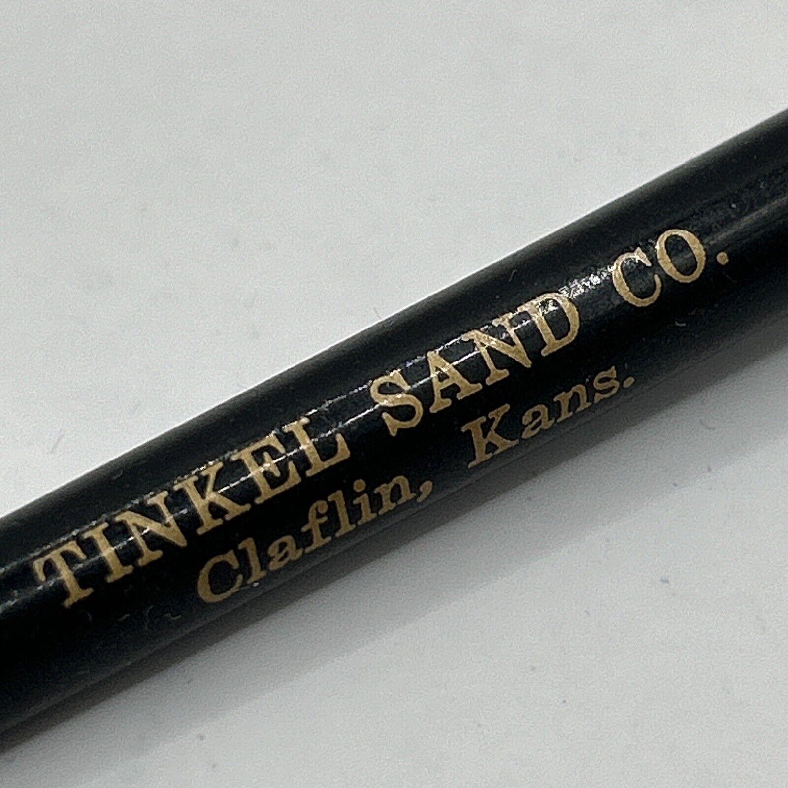 VTG Ballpoint Pen Tinkel Sand Co. Claflin Kansas