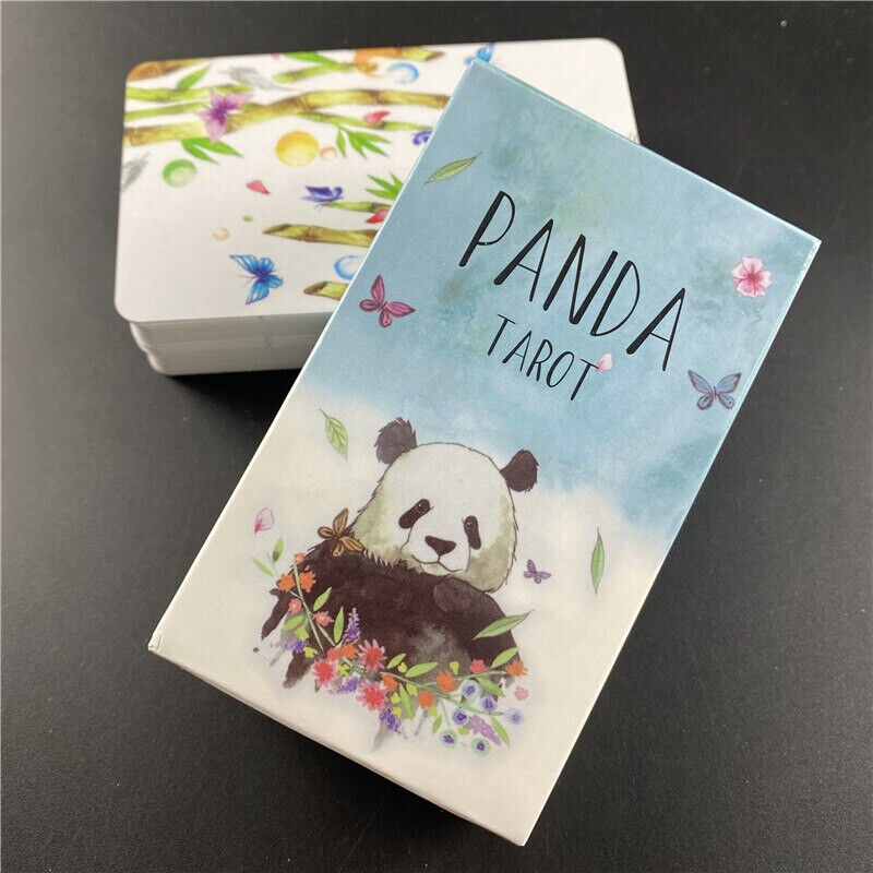 Panda Tarot Cards(79) English Version Deck Table Board Oracle.
