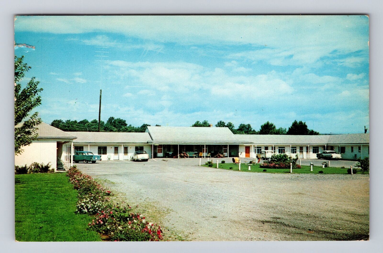 Martinsburg WV-West Virginia Wheatland Motel, Advertising Vintage c1966 Postcard