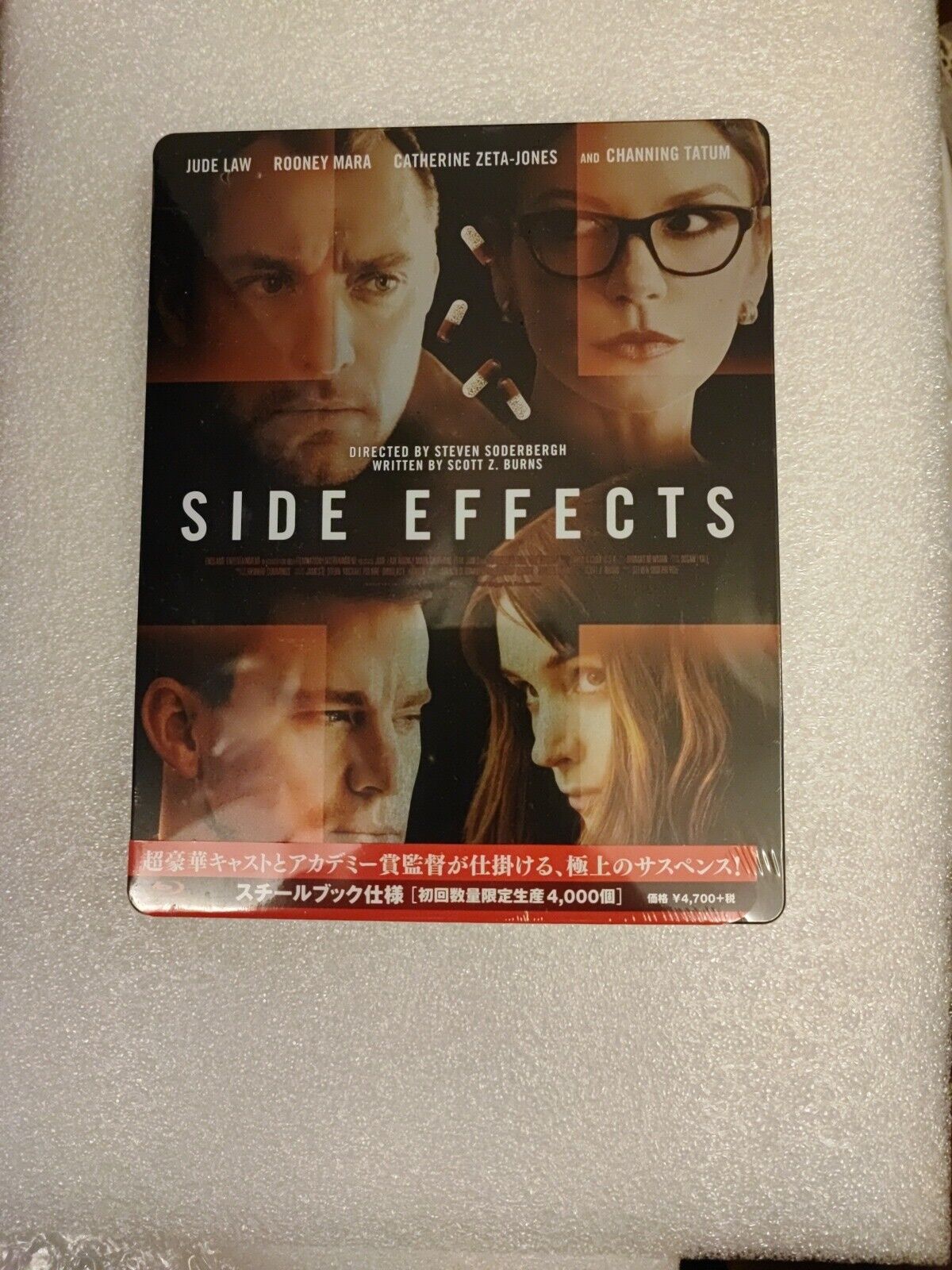 Side Effects Japan Blu-ray Steelbook,  New/Sealed/READ