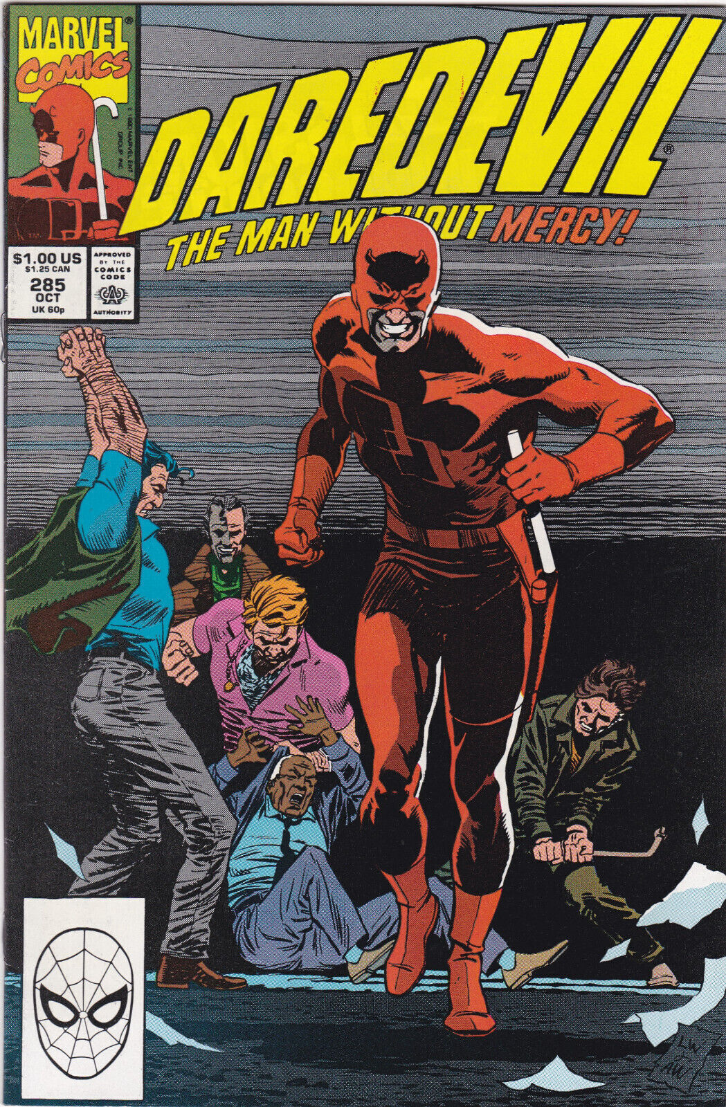 Daredevil #285 Vol. 1 (1964-1998, 2009-2011) Marvel Comics,High Grade