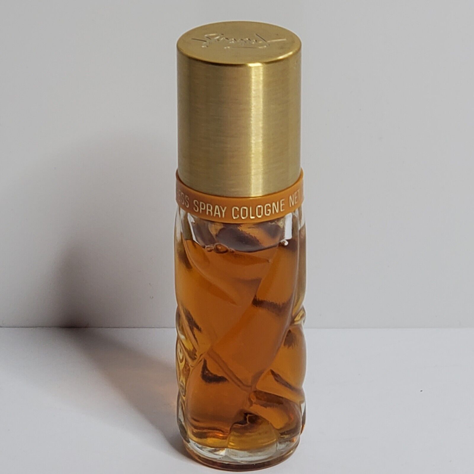 Vintage Fragrance  Faberge Tigress Spray Cologne Large 2 Fl Oz Pre owned Mostly