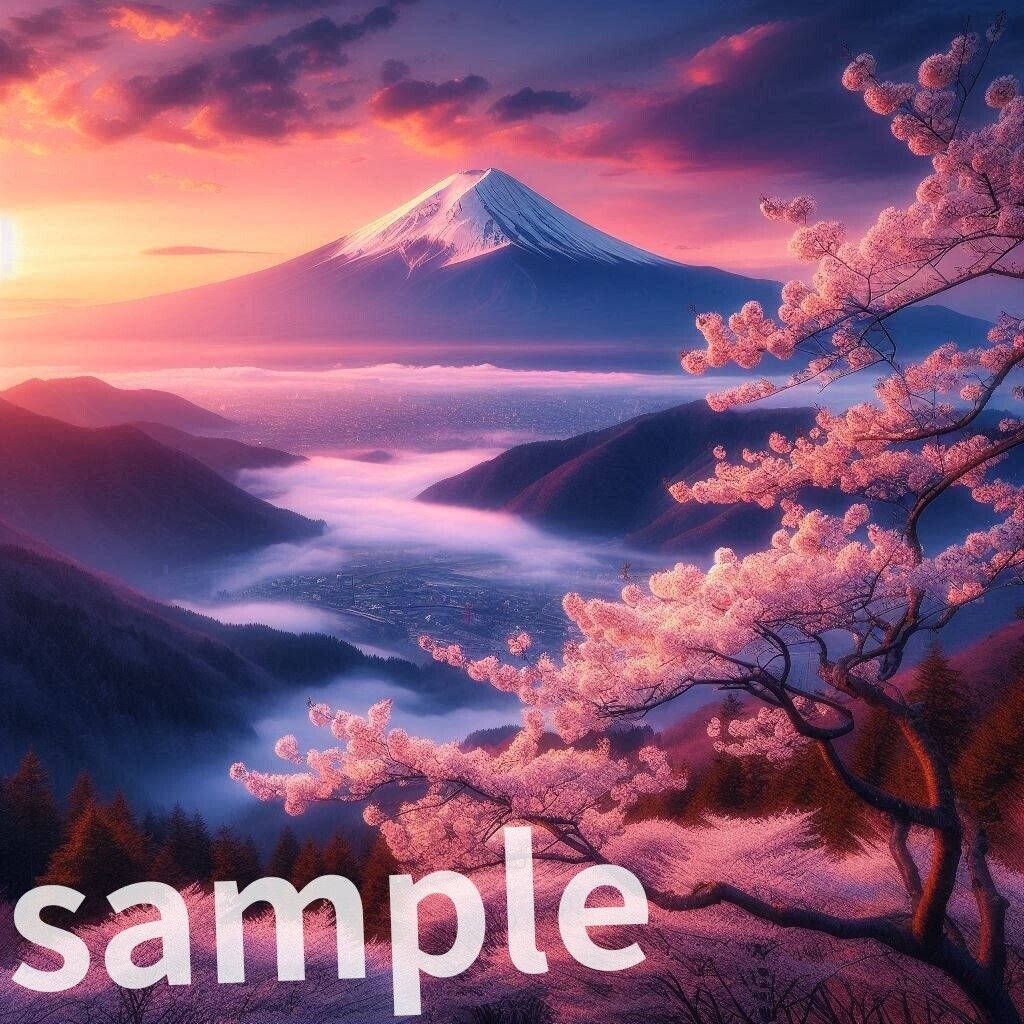 Digital Image Picture Photo  wallpaper Desktop AI Art Sample product Sakura 