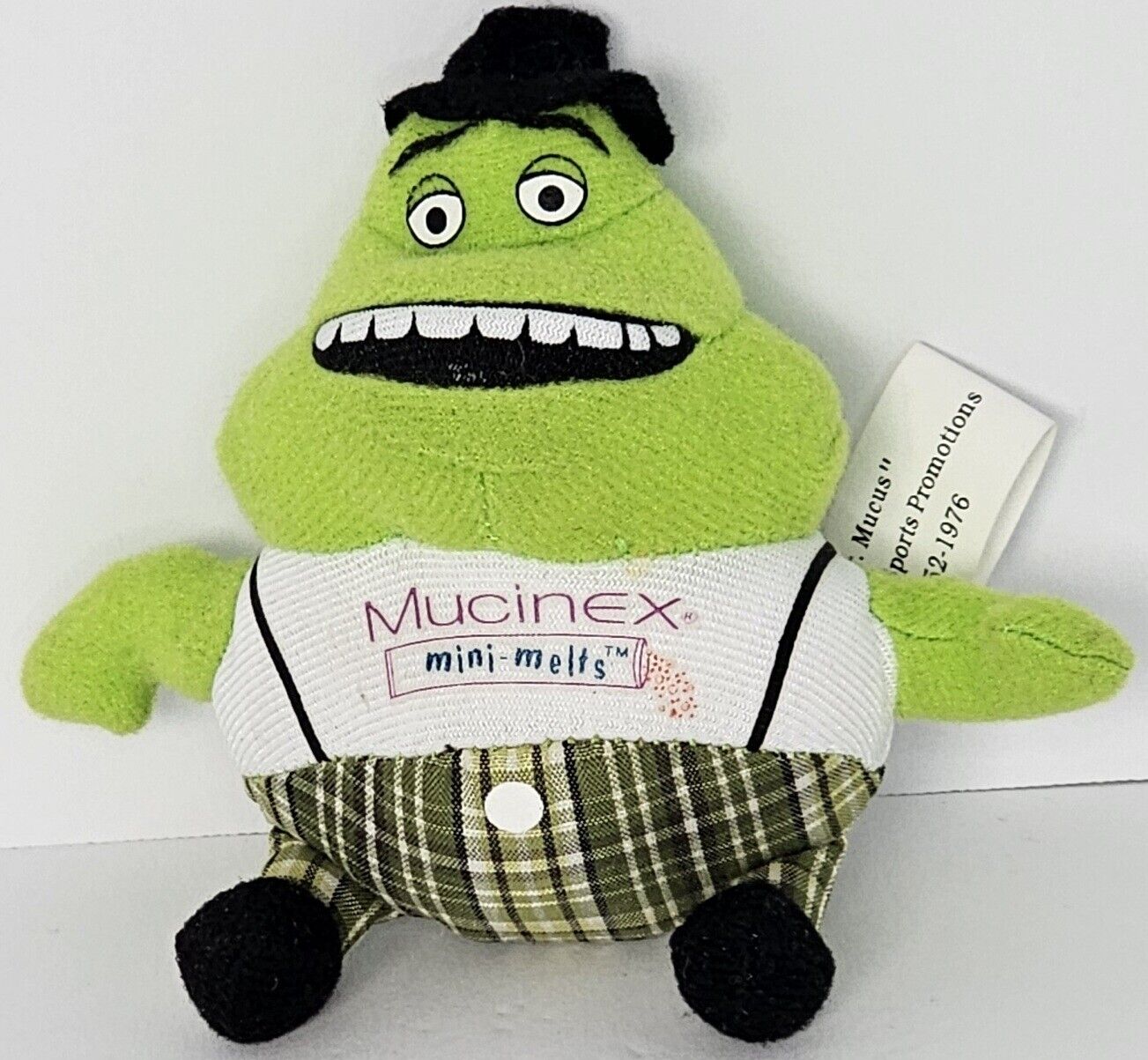 Mr. Mucus Mucinex Plushie Toy 3.5 Inch