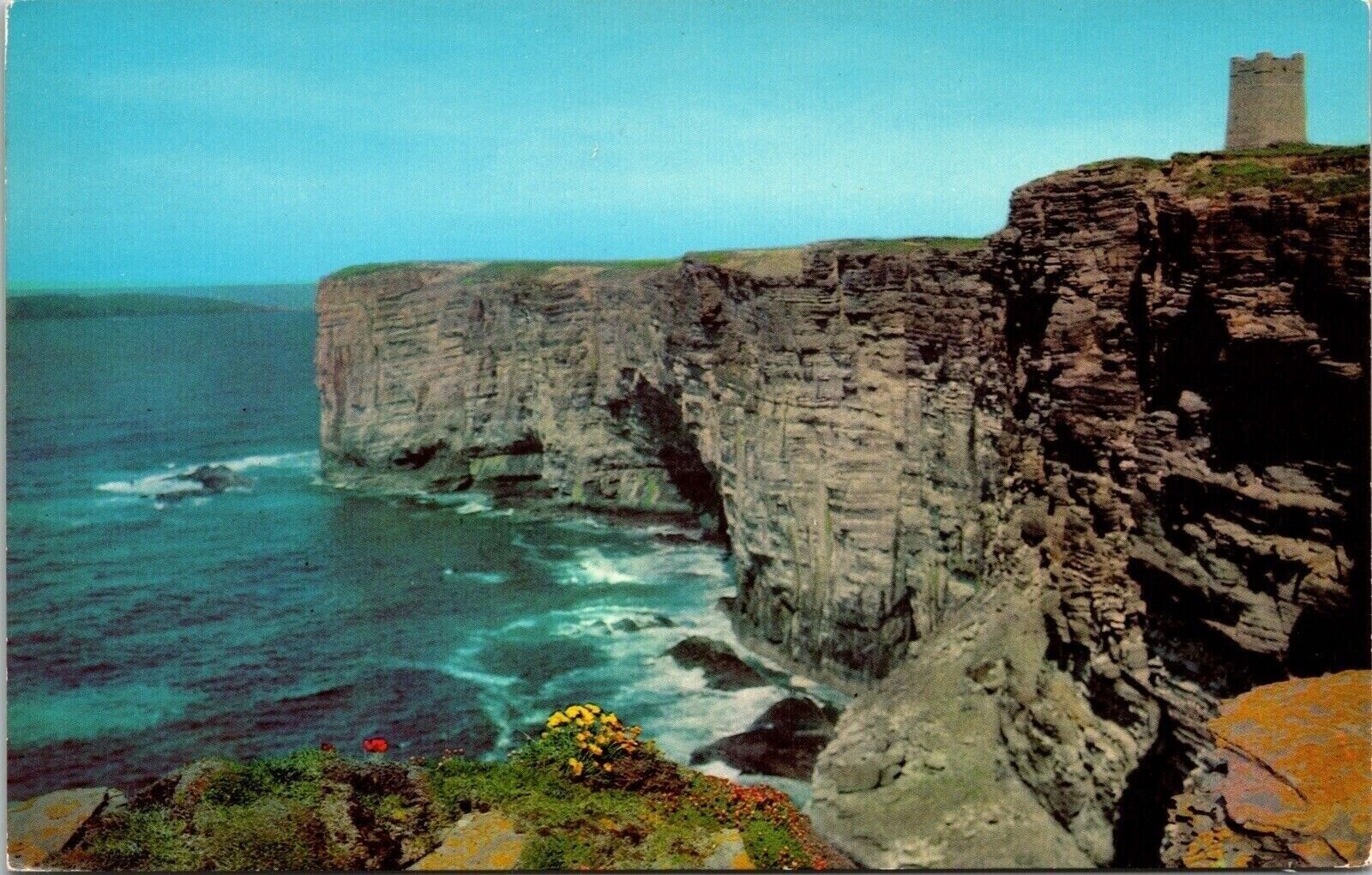 Orkney Scotland Marwick Head & Kitchener Memorial Scenic Chrome Postcard