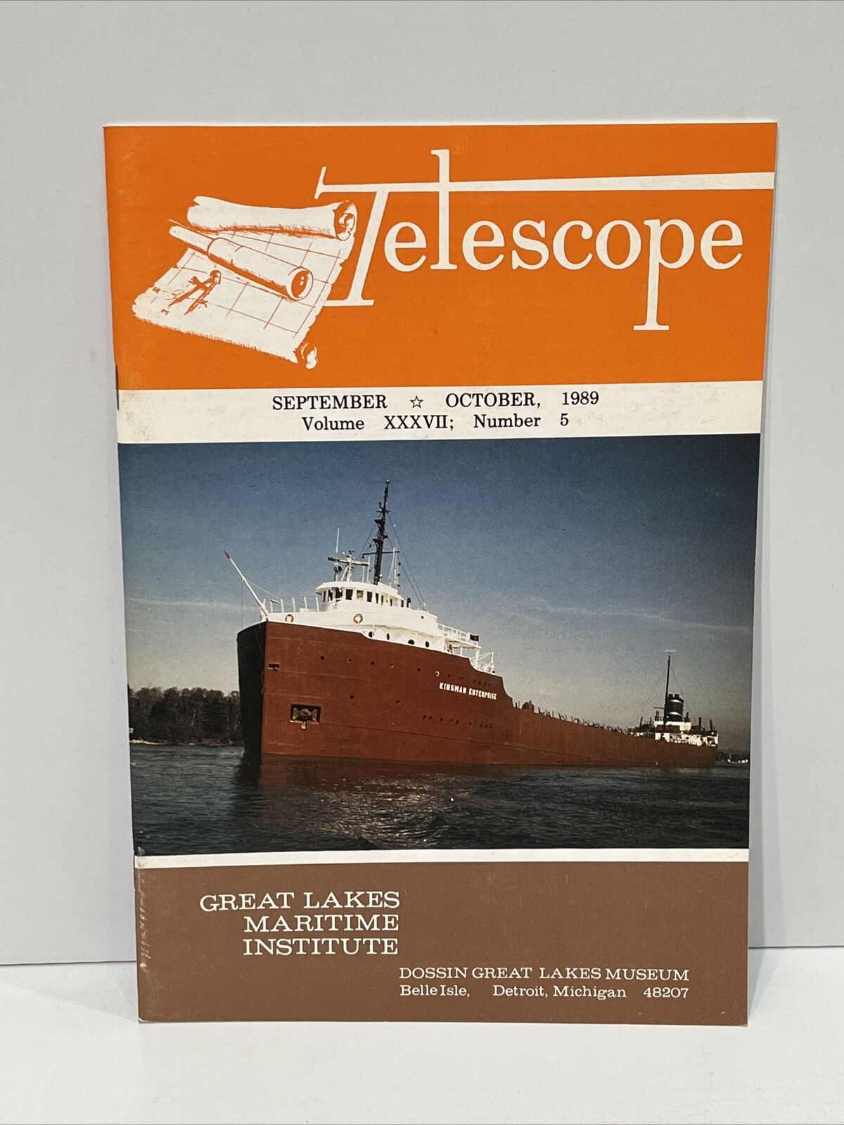 Telescope Journal Great Lakes Maritime Institute Dossin Museum 1989 Number 5
