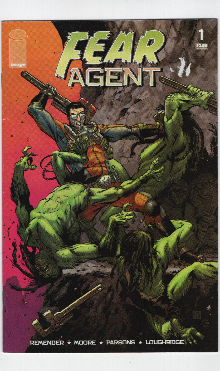 Fear Agent #1 1st Appearance Heath Huston 2005 Remender 1st Print Image Comic