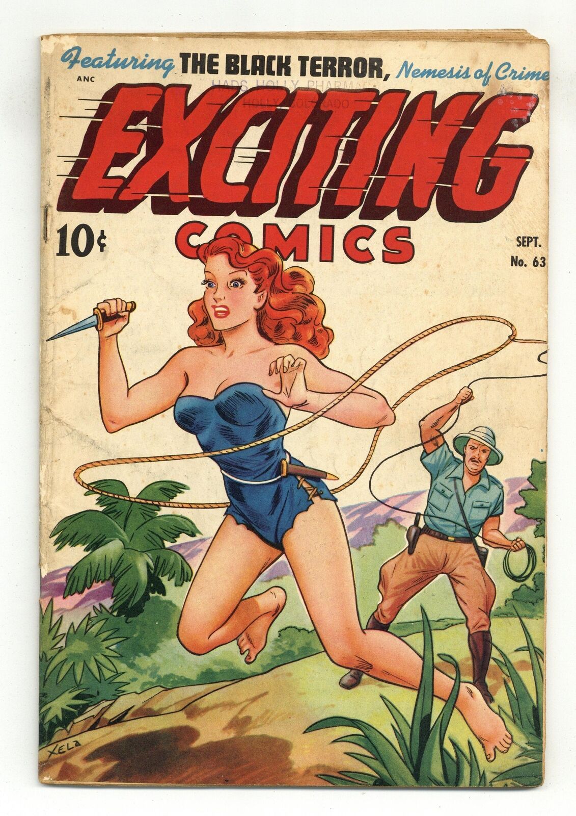 Exciting Comics #63 VG- 3.5 1948