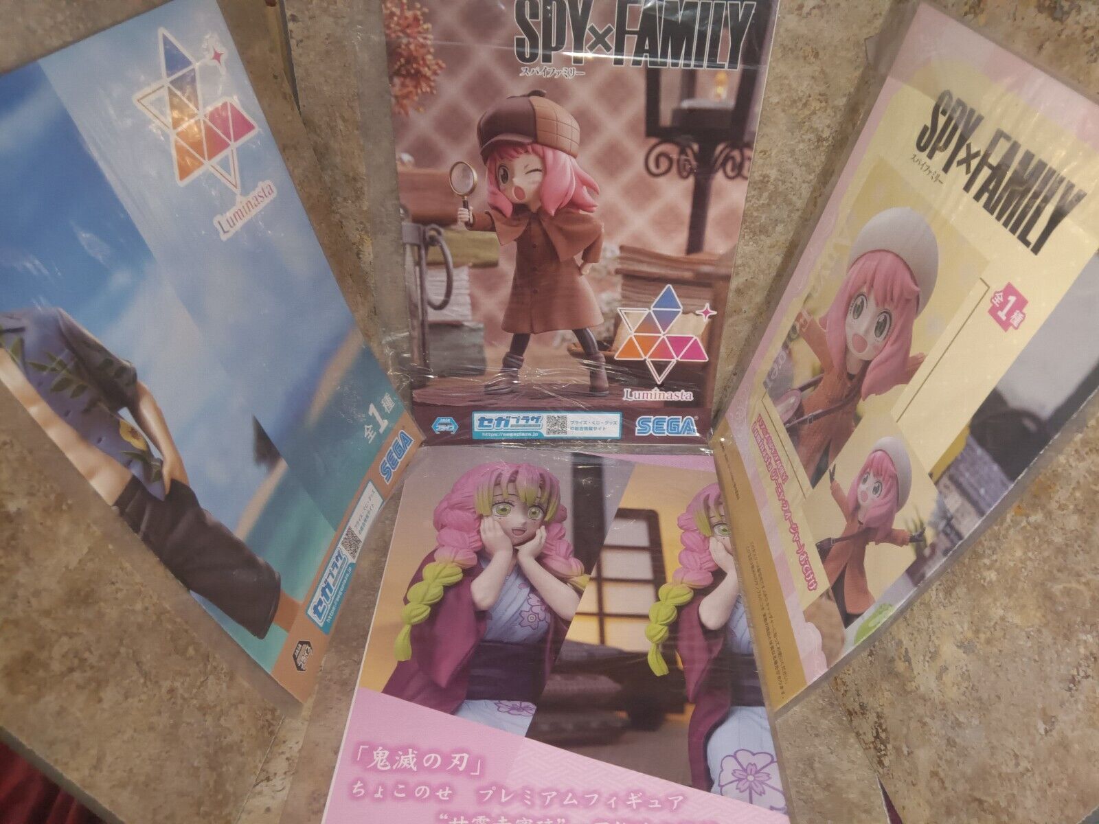 SEGA Spy x Family Luminasta LOT OF 4 Posters (Sealed) 🔥🔥🔥🔥🔥🔥🔥🔥🔥🔥🔥