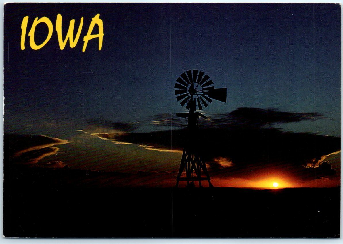 Postcard - Iowa Sunset