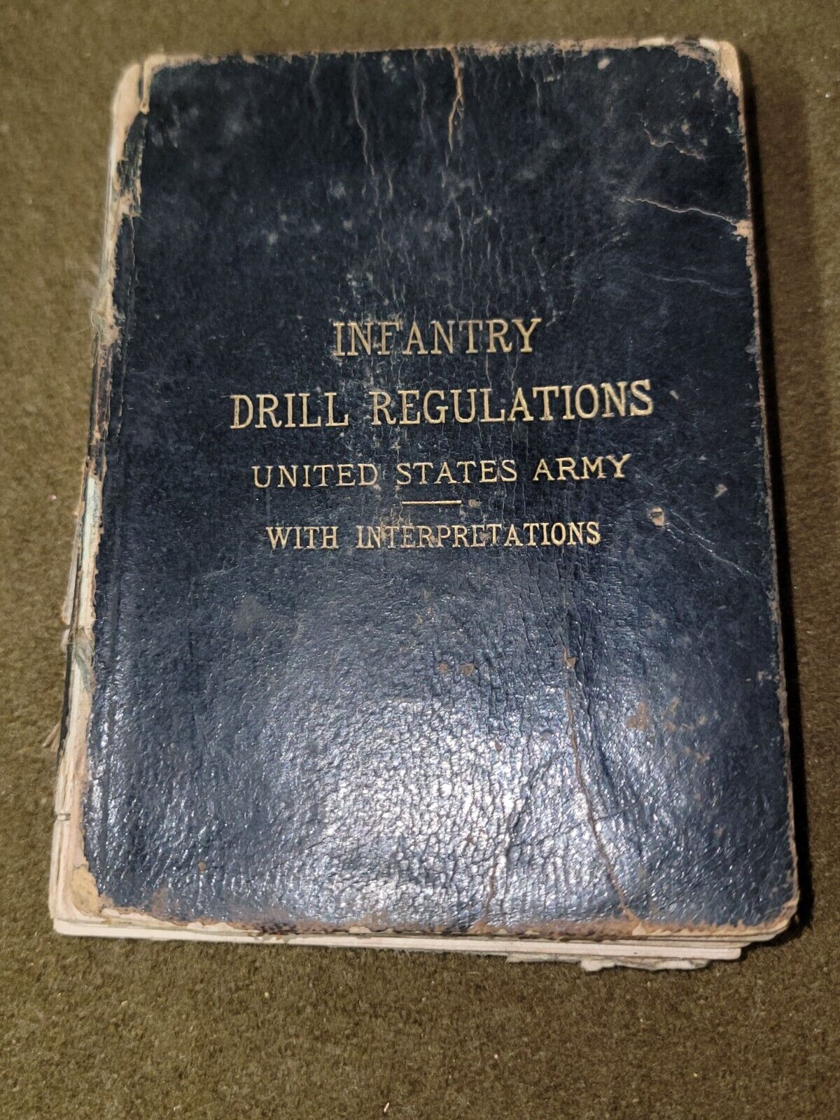 US Army Infantry Drill Regulations Dated 1891