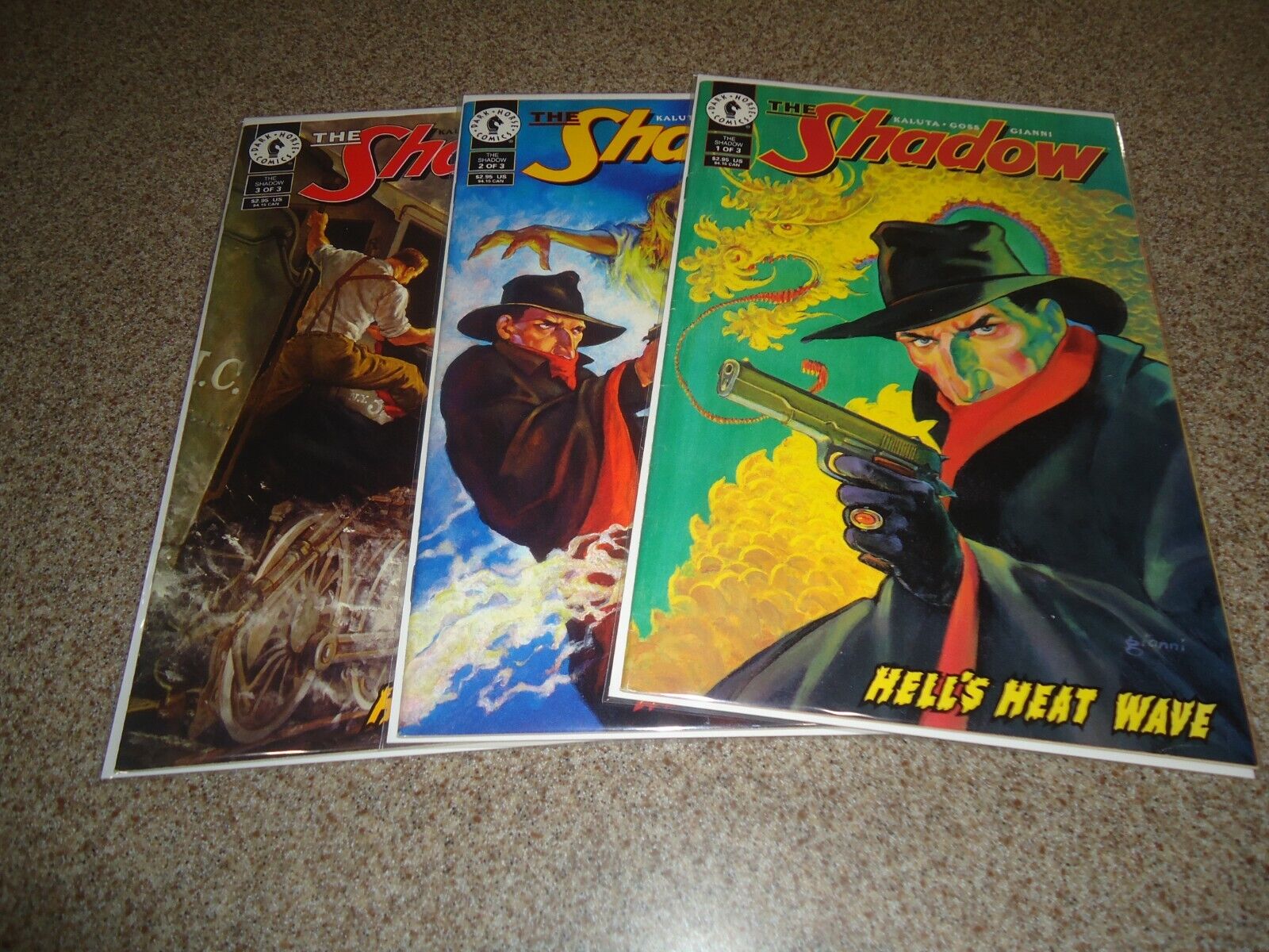 THE SHADOW HELLS HEAT WAVE COMPLETE SERIES 1-3