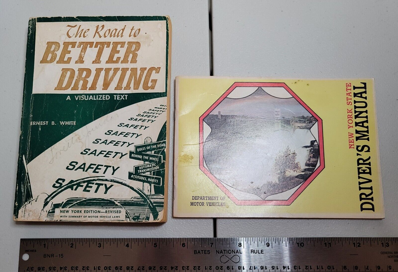 2 Vintage NY State Drivers Manuals 1957 & 1985