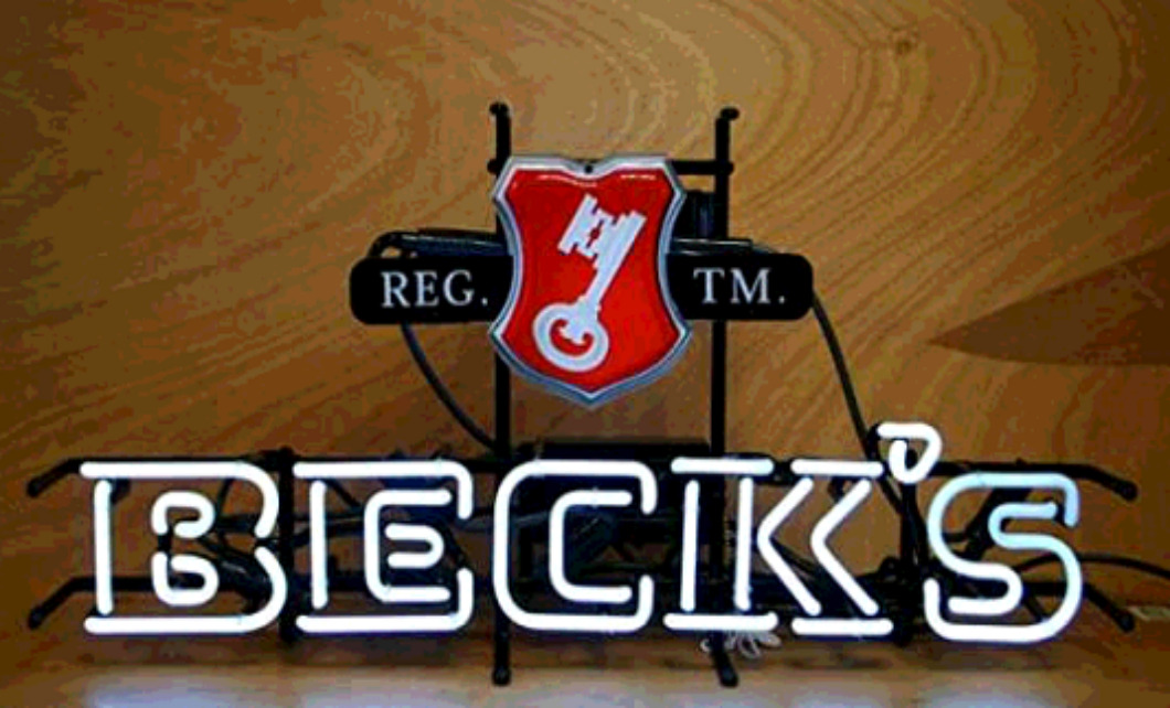 Beck\'s Beer Key Neon Lamp Sign 14\