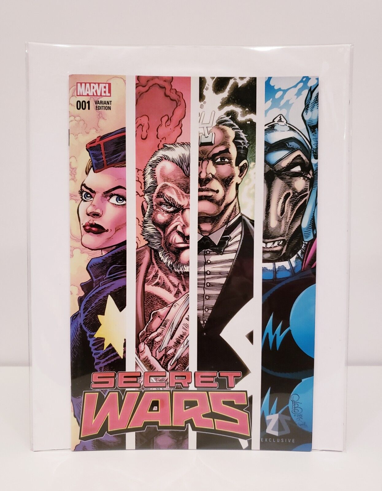 Secret Wars #1 Broderick Variant Cover Zavii Zbox Exclusive Marvel Comic Book