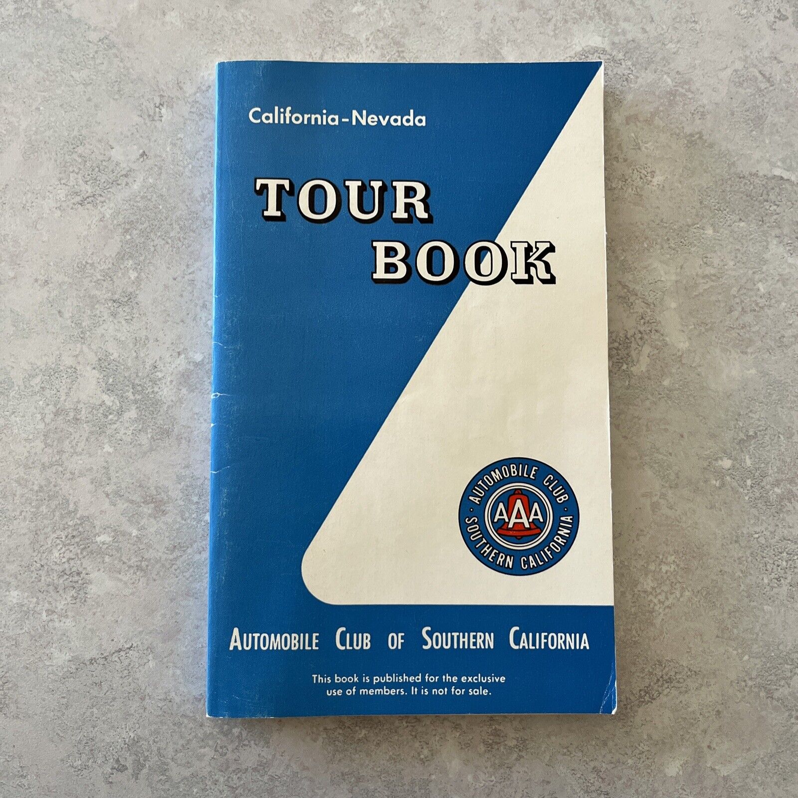 AAA California - Nevada Tour Book 1972-73 Edition