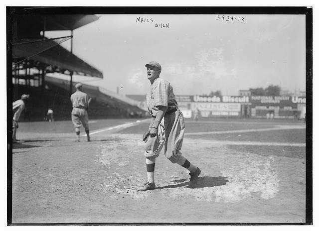 John Walter \'Duster\' Mails,Brooklyn Robins NL (baseball),1916,Pitcher,MLB,sports