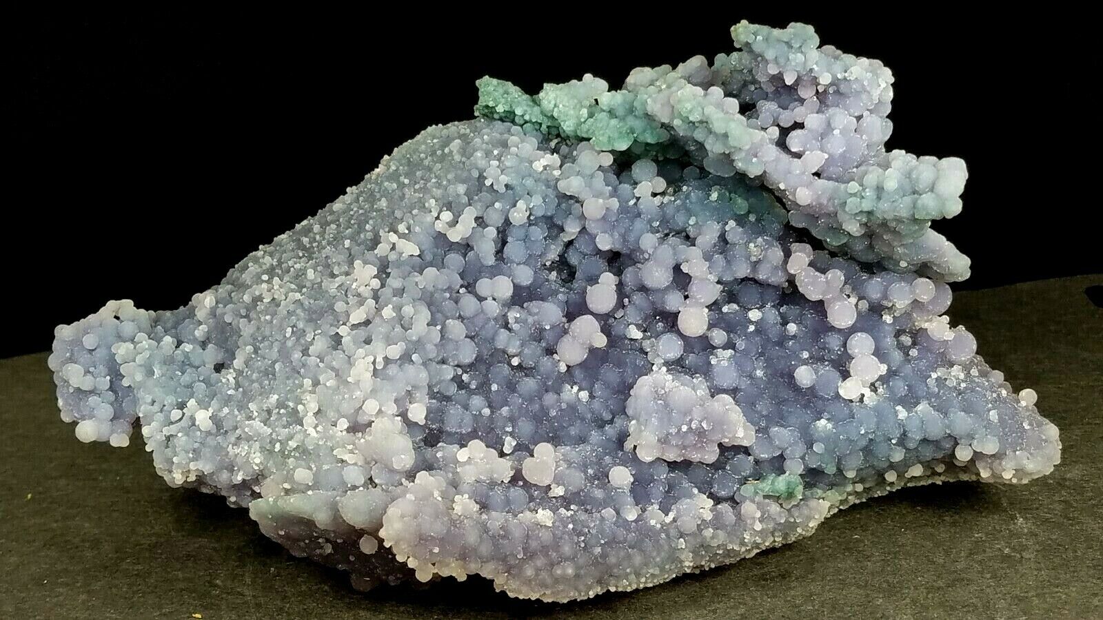 Large A++ TRICOLOR GRAPE CHALCEDONY Indonesia Crystals Purple Blue Agate Quartz