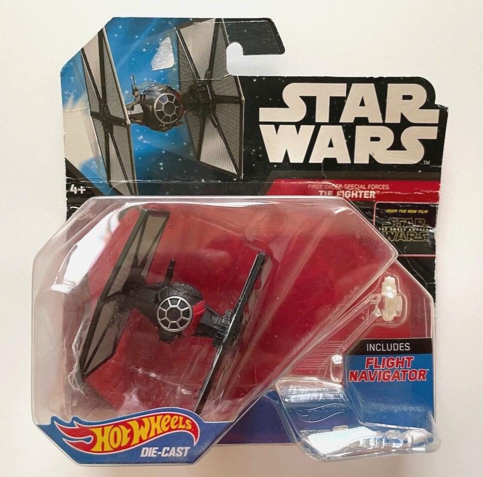 2014 Star Wars Hot Wheels First Order Special Forces Die-Cast Tie Fighter