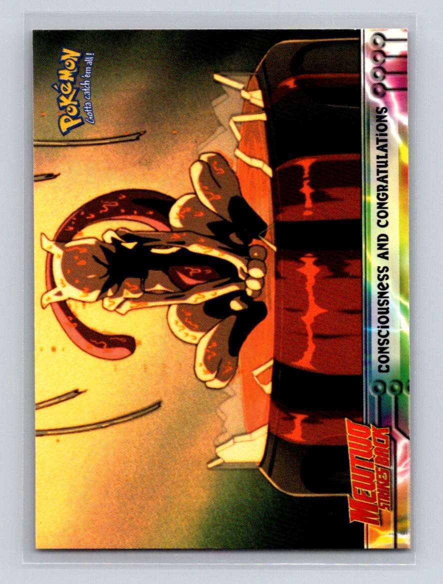 Consciousness & Congratulations #3 Topps Pokemon First Movie Mewtwo Strikes Back