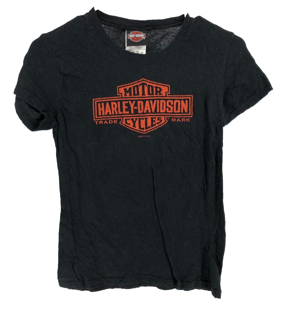 Harley-Davidson Mt McKinley Denali Park Alaska T-Shirt Women's Size Medium Black