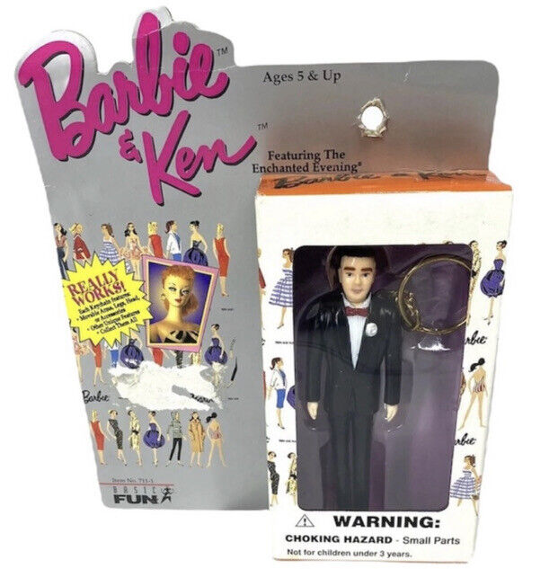 Barbie 1996 Edition of 1960 Ken Collectable Key Chain