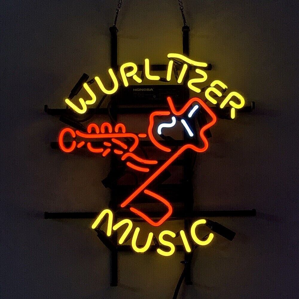 New Wurlitzer Music Neon Sign 17