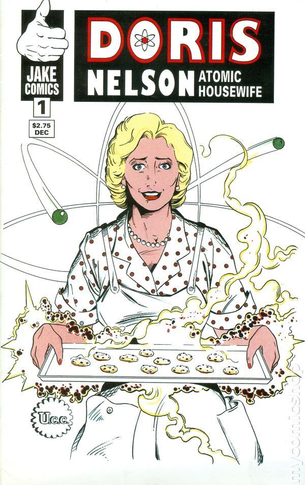 Doris Nelson Atomic Housewife #1 FN 1995 Stock Image