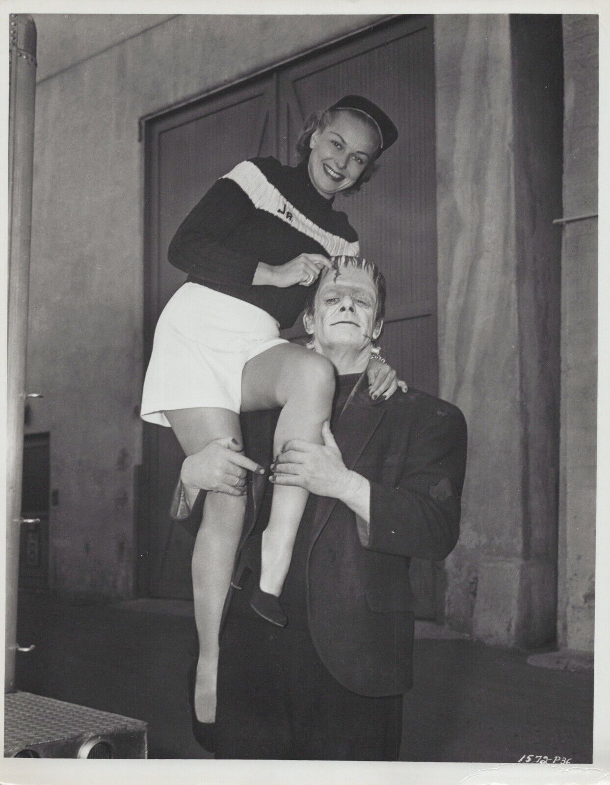 Glenn Strange + Jane Randolph (1948) 🎬⭐ Original Vintage Cheesecake Photo K 281