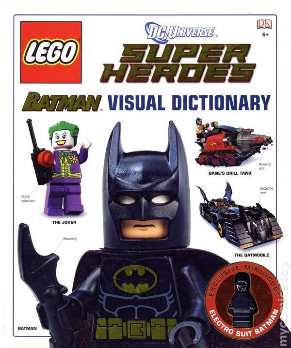 LEGO Batman: The Visual Dictionary HC DC Universe: Super Heroes 1N-1ST VG 2012