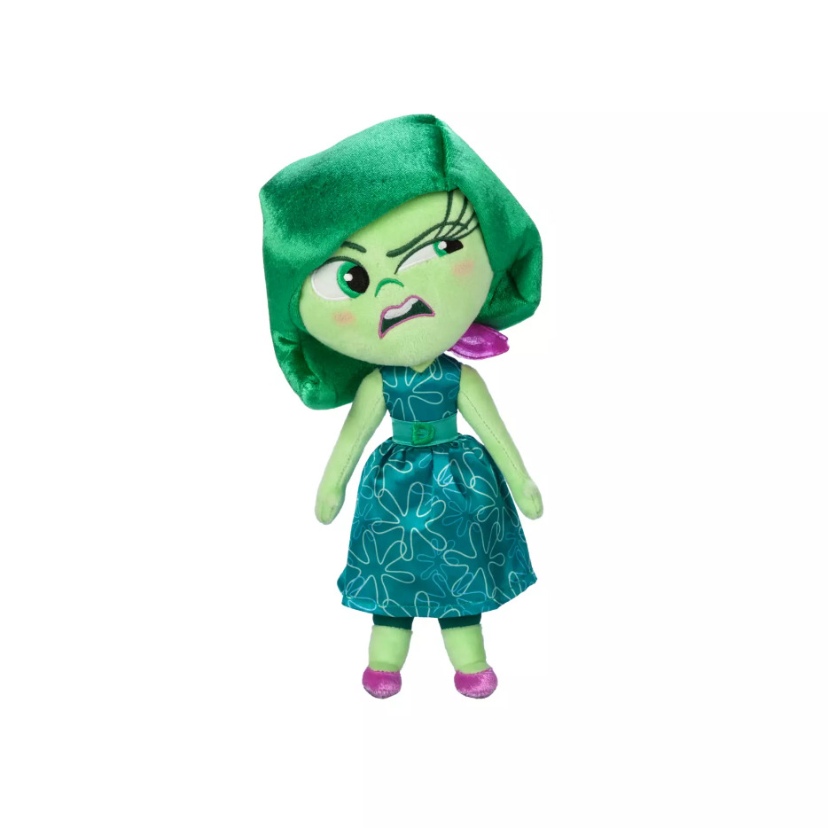 Disney Disgust Plush – Inside Out 2 – Small 11''
