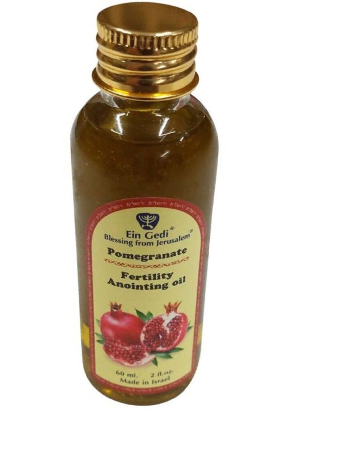 Blessed Pomegranate Fertility Anointing Oil 60ml Certificated Bottle Authentic