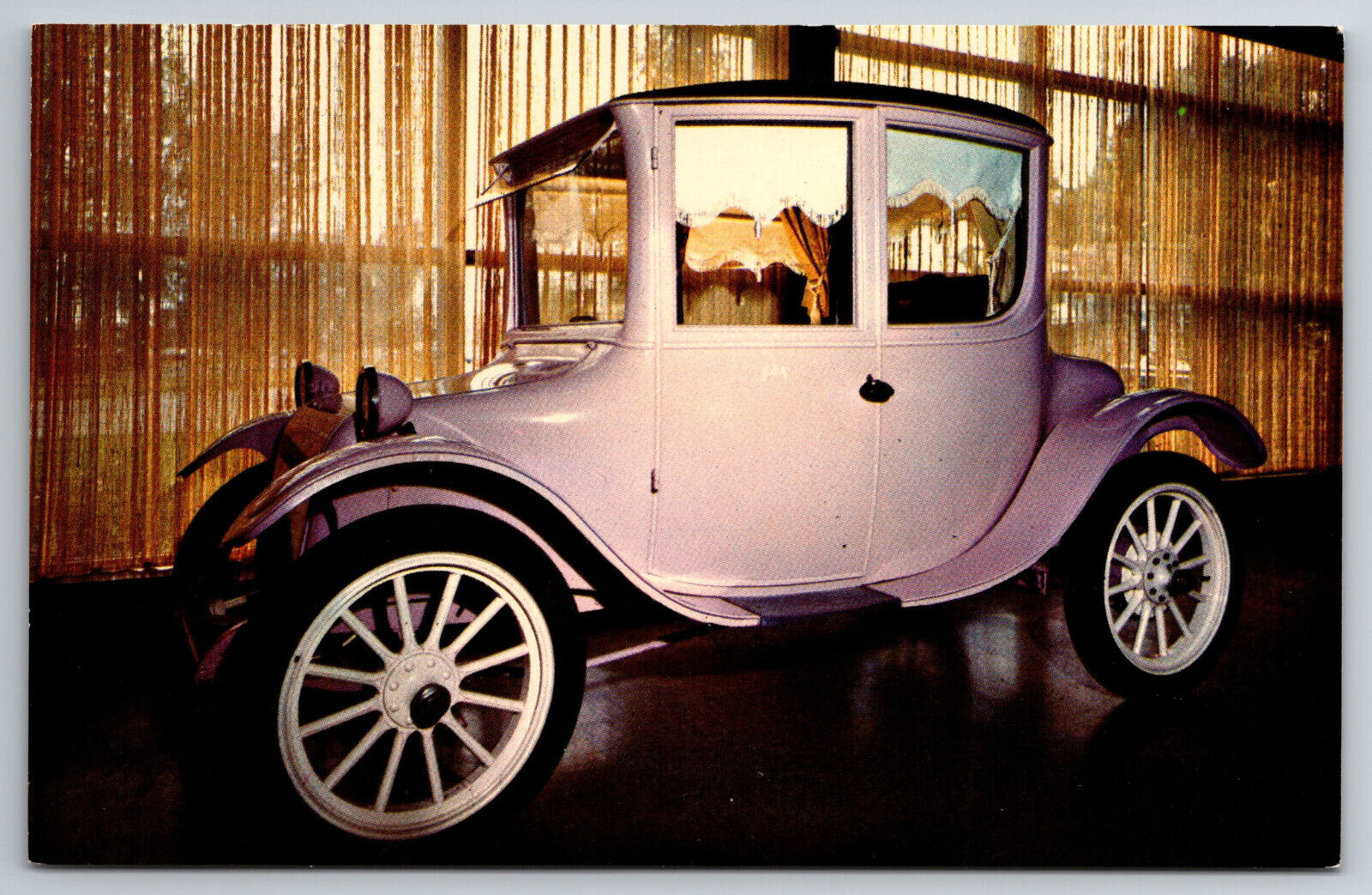 Vintage Postcard Car 1914 Milburn Electric Car Chrome ~7046