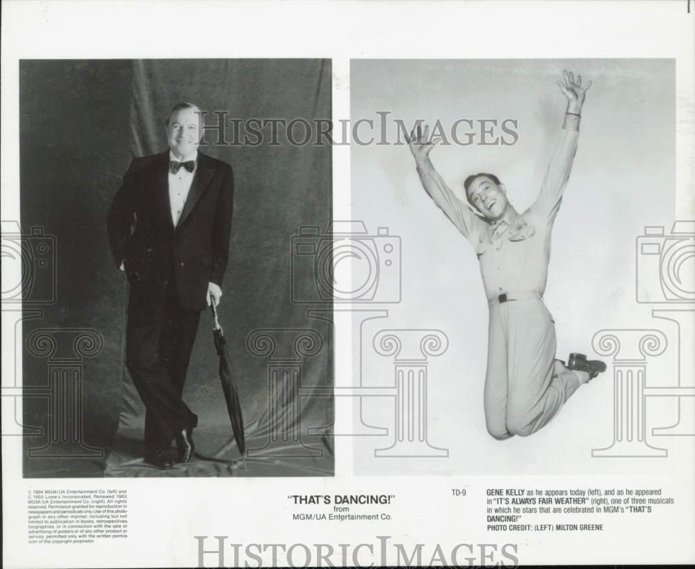 1984 Press Photo Gene Kelly featured in the film \