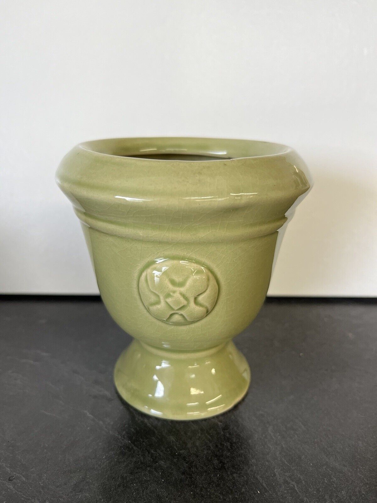 Vintage Bloom Rite Green Planter , Great Condition, Small