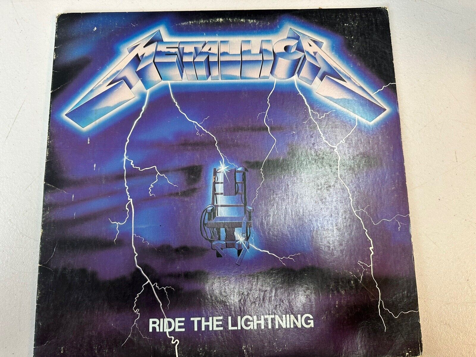Metallica Ride The Lightning Vinyl LP 1984 Megaforce Records MRI769 First Press