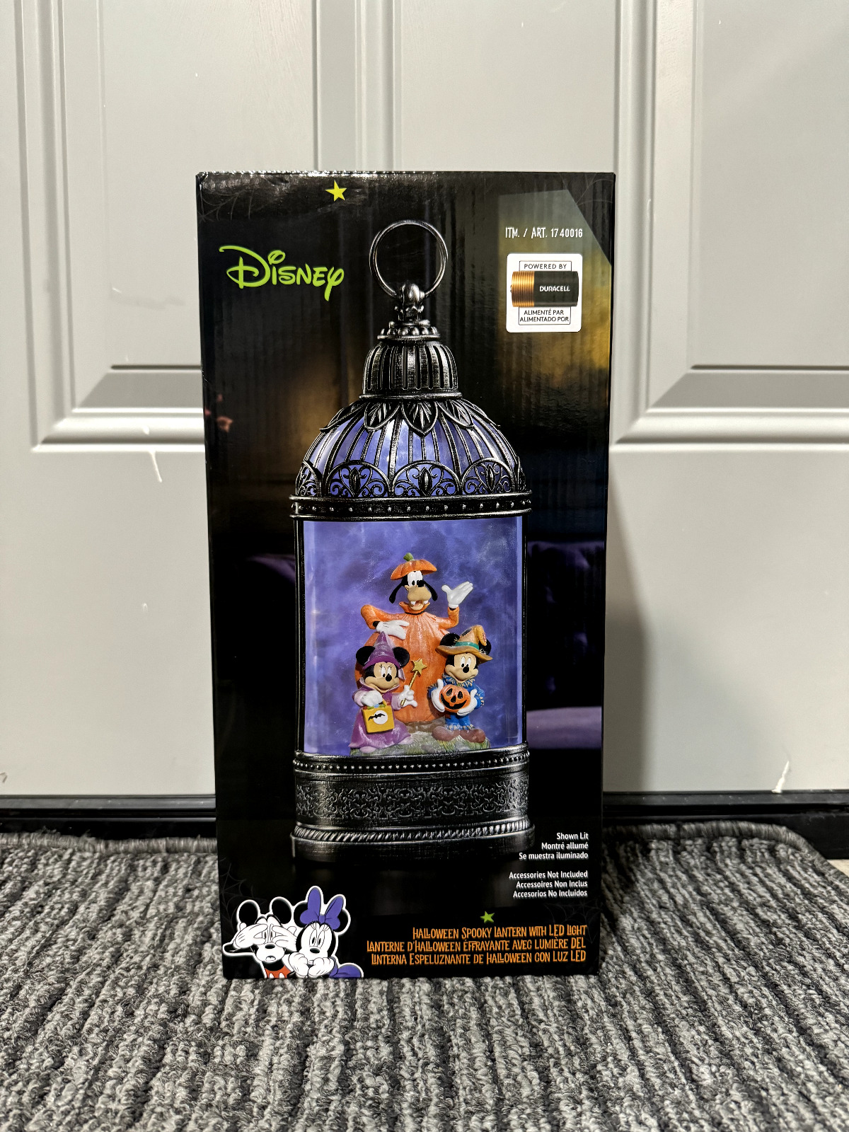 Disney Halloween Spooky Lantern with LED light 2024