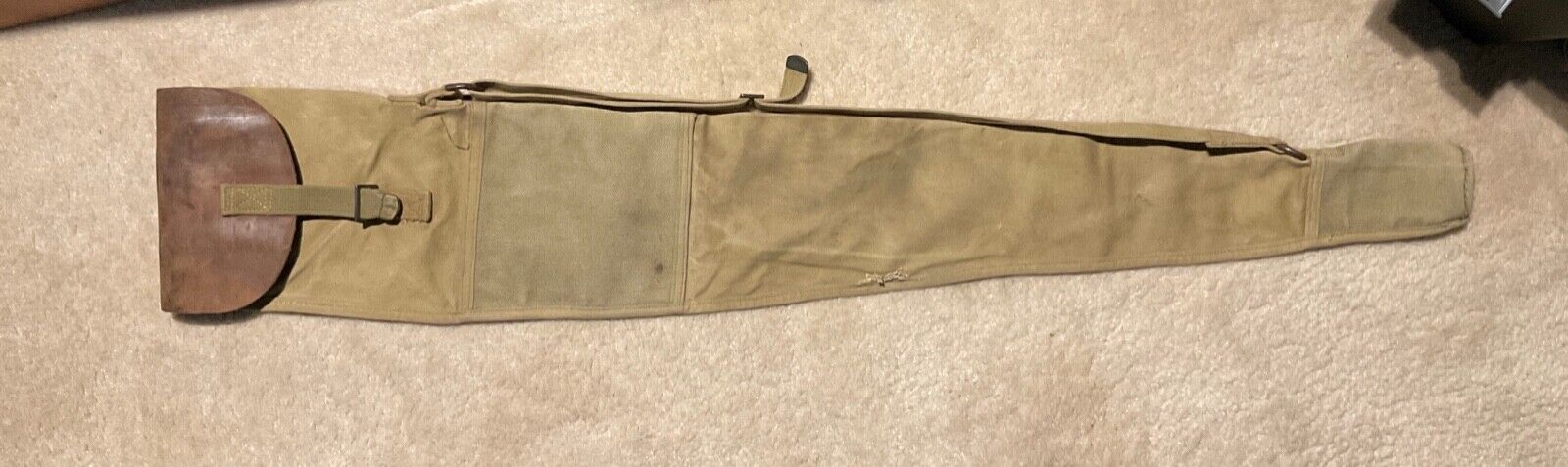 US  WW1 M1903 Springfield Canvas and Leather Carrying Case