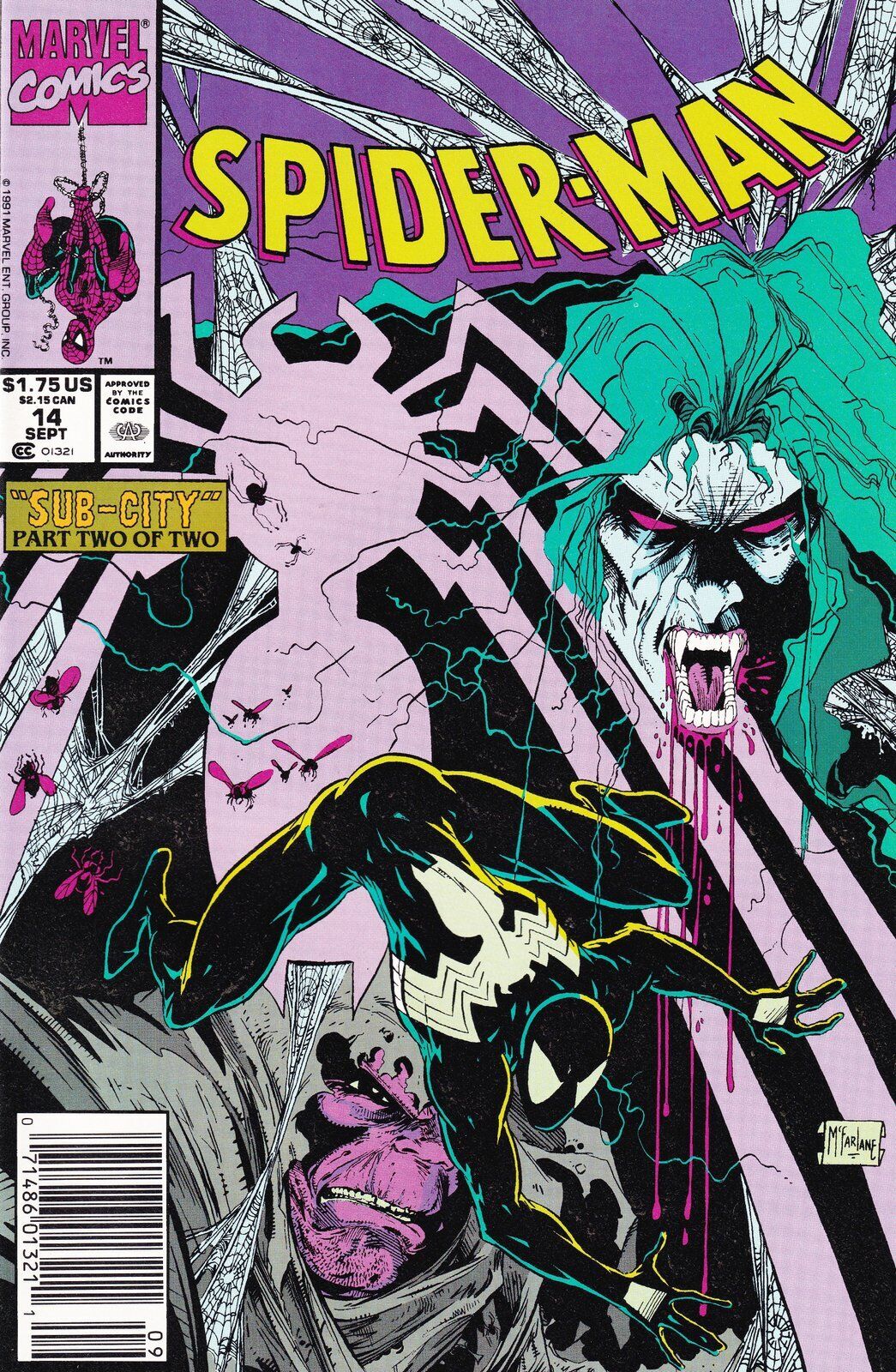 Spider-Man #14 Todd McFarlane Newsstand Cover Marvel Comics