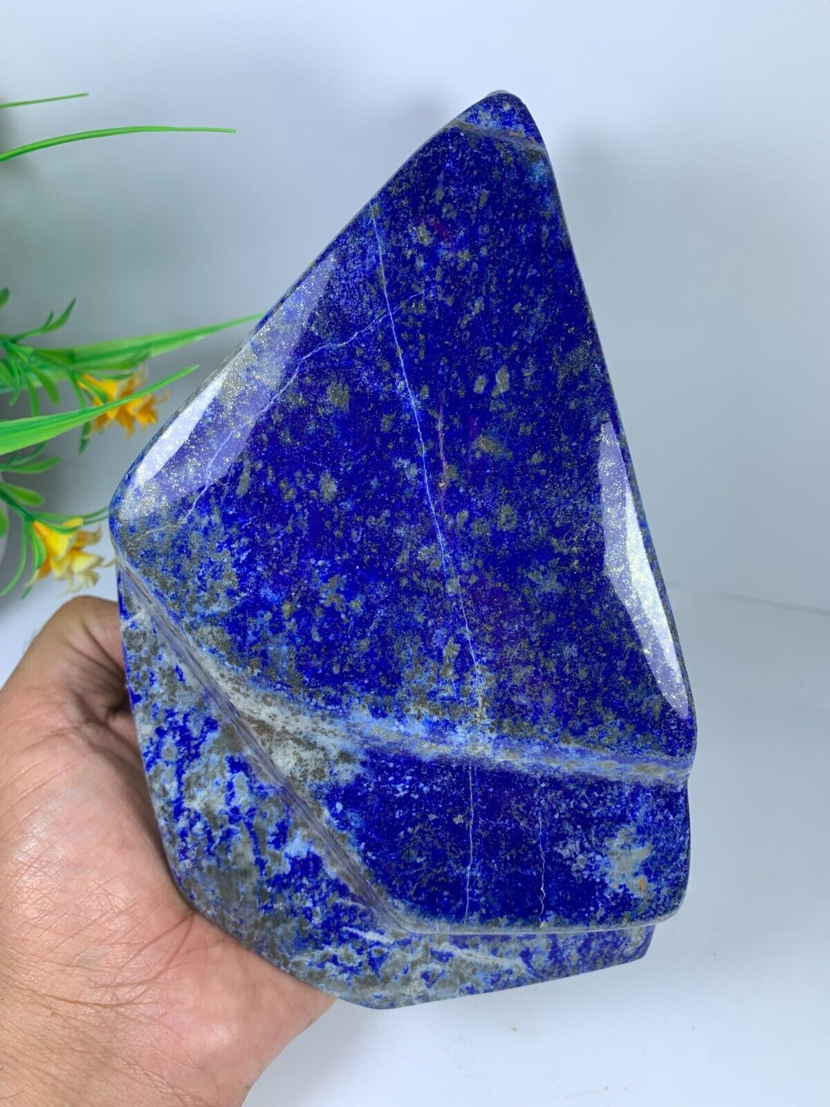 3kg Lapis Lazuli Freeform Polished Rough Tumble Healing Crystal Specimen Stone