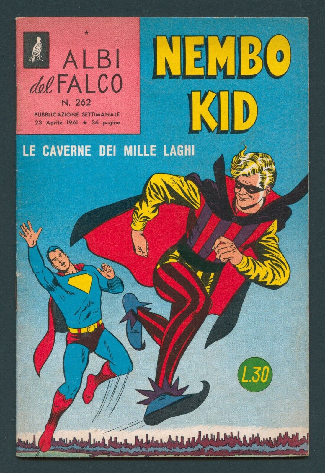 Flash 113 Italian Edition first appearance Trickster Foreign 1961 RARE