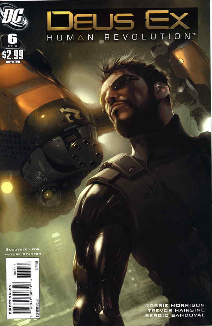 Deus Ex #6 VF/NM; DC | Based on Video Game Human Revolution - we combine shippin