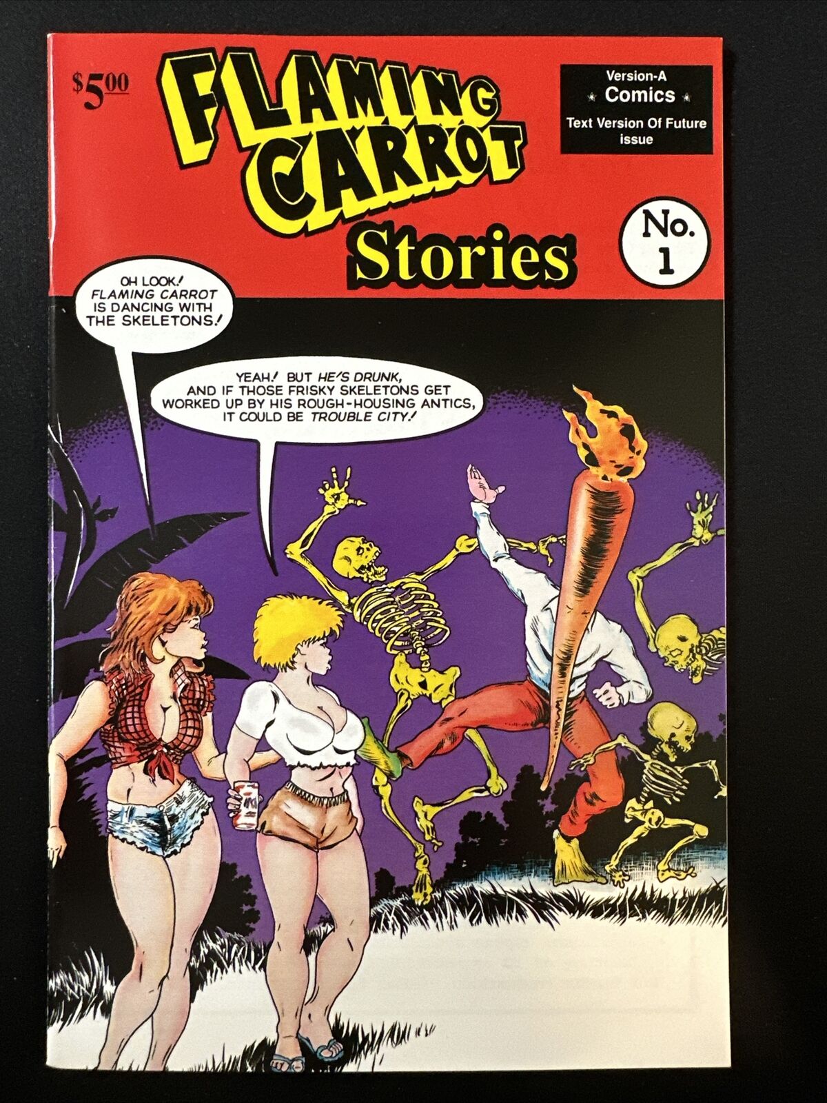 Flaming Carrot Stories #1 Bob Burdon 1994 1st Print Limited Library VF/NM *A3