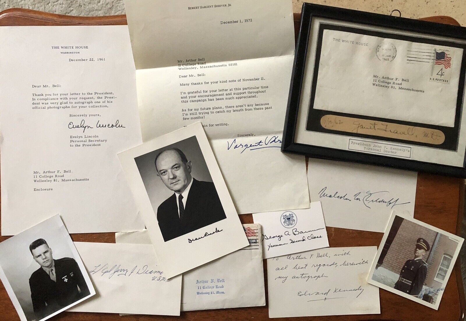 JFK Assassination /Confidants/ Administration  - Signed / Autograph Group