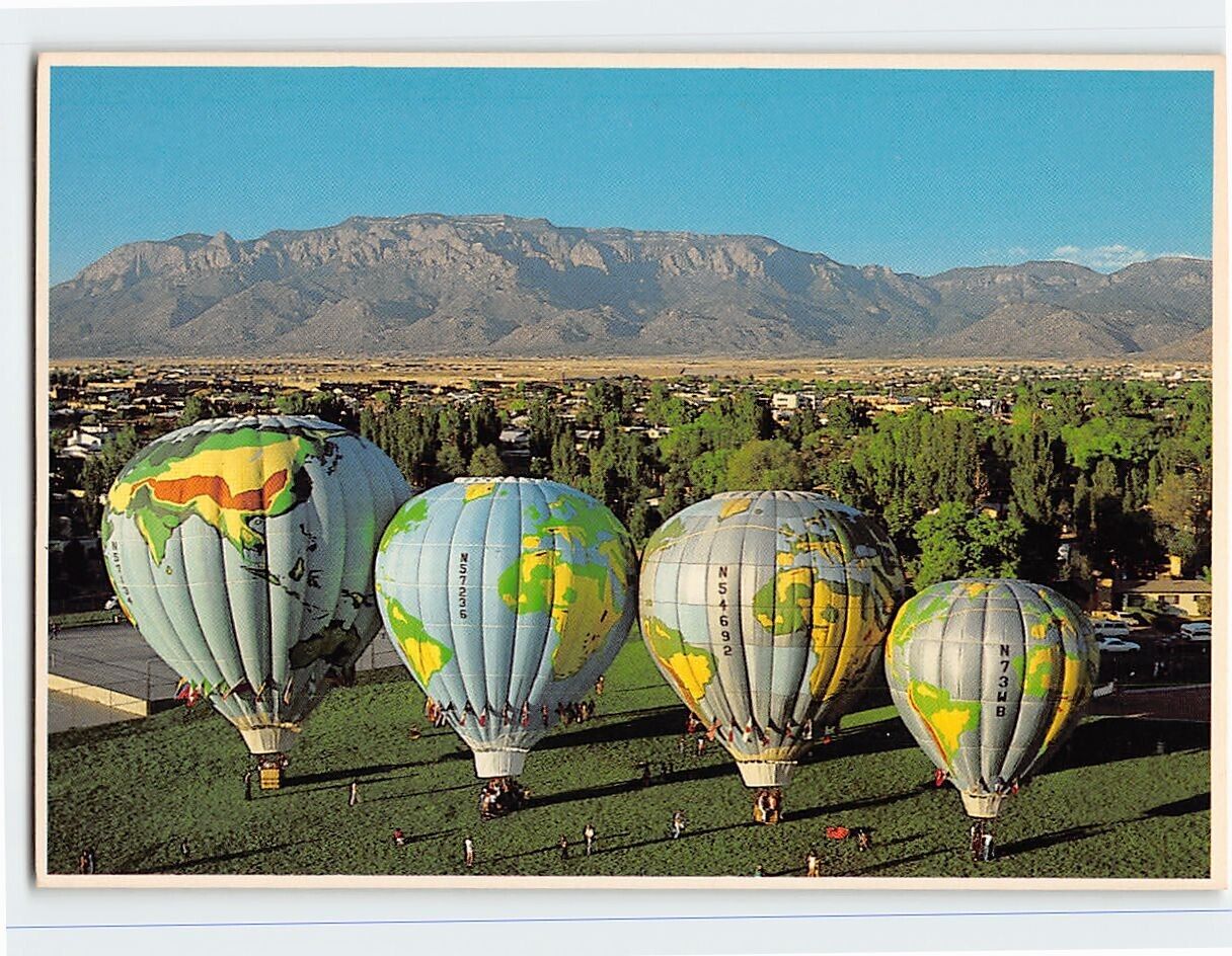 Postcard Magnificent Balloons