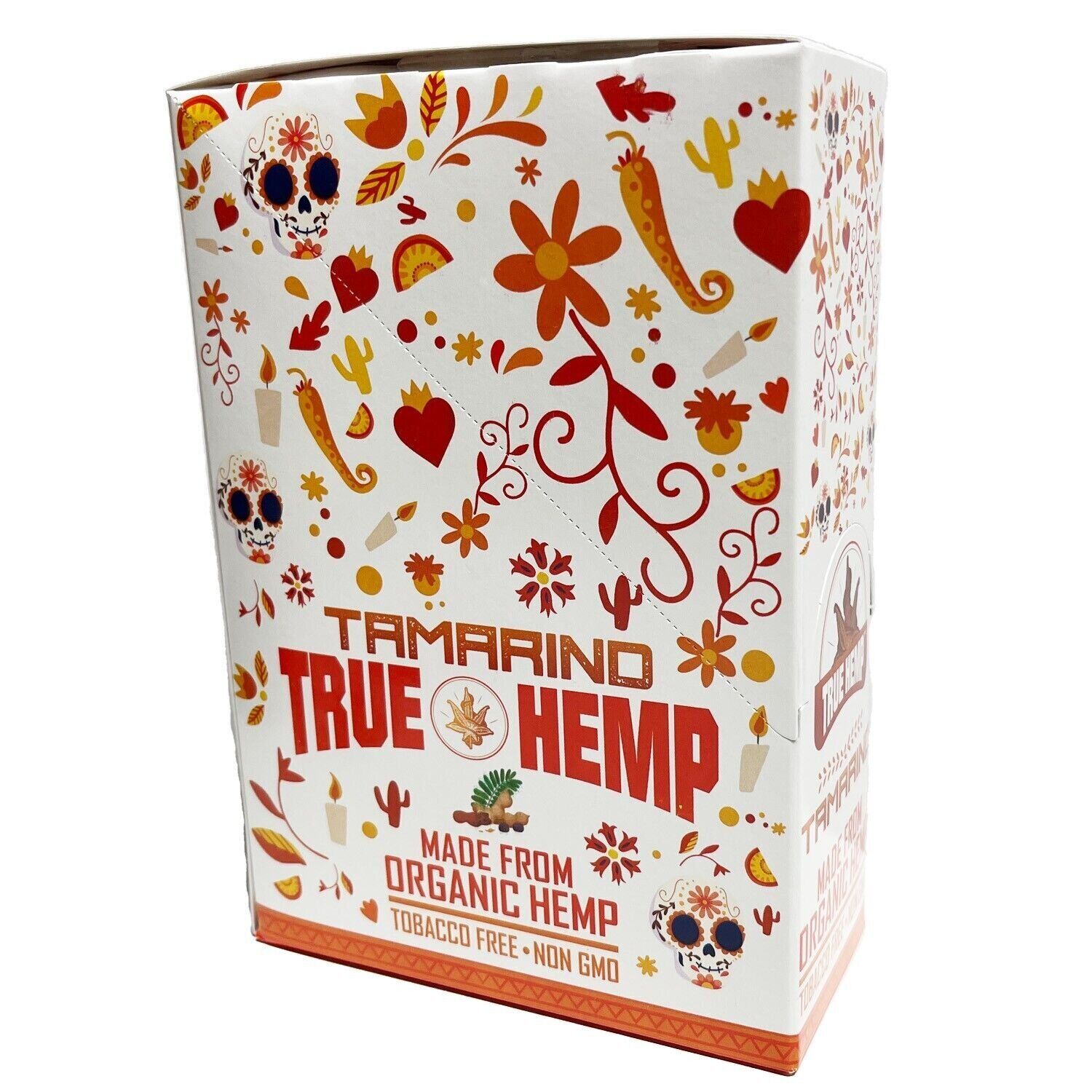 True Hemp Tamarino Organic Hemp Rolling Papers-  25 packs