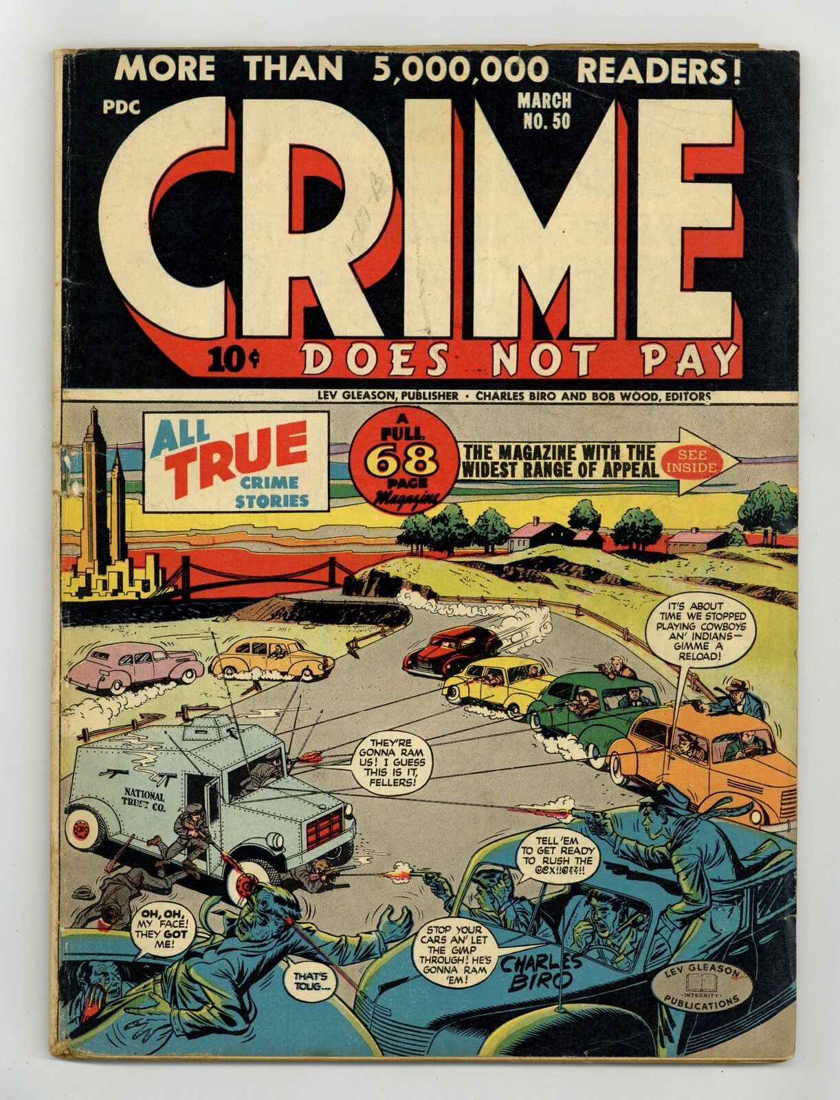 Crime Does Not Pay #50 GD+ 2.5 1946
