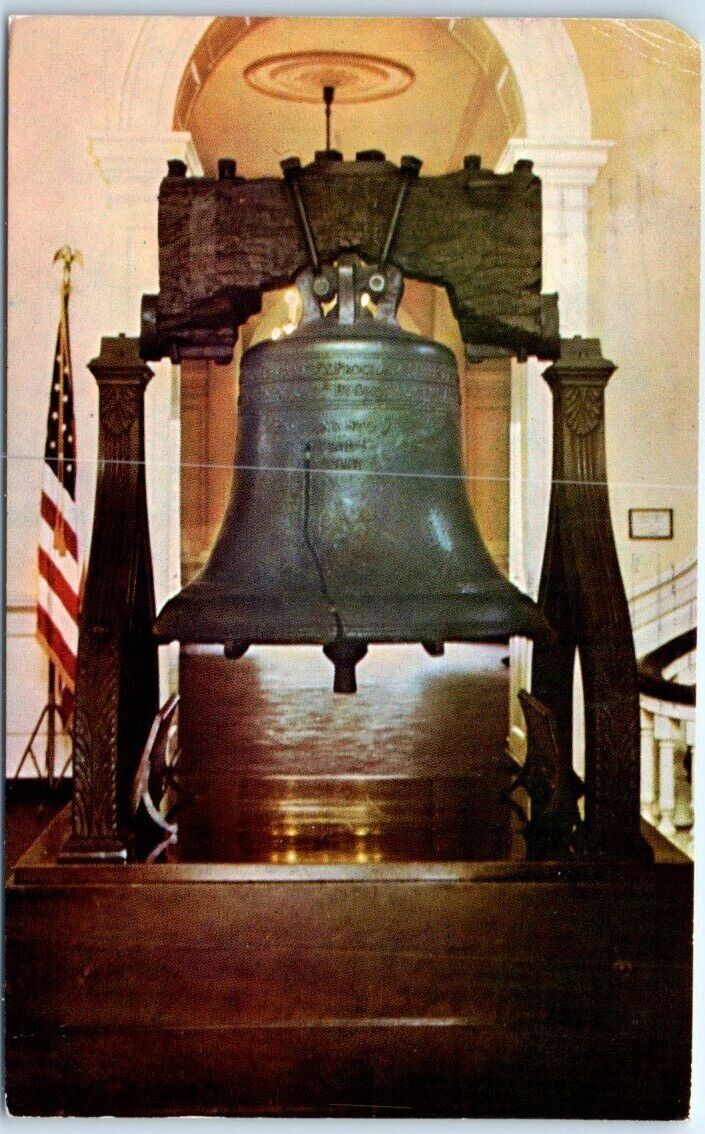 Postcard - Liberty Bell, Independence Hall, Philadelphia, Pennsylvania