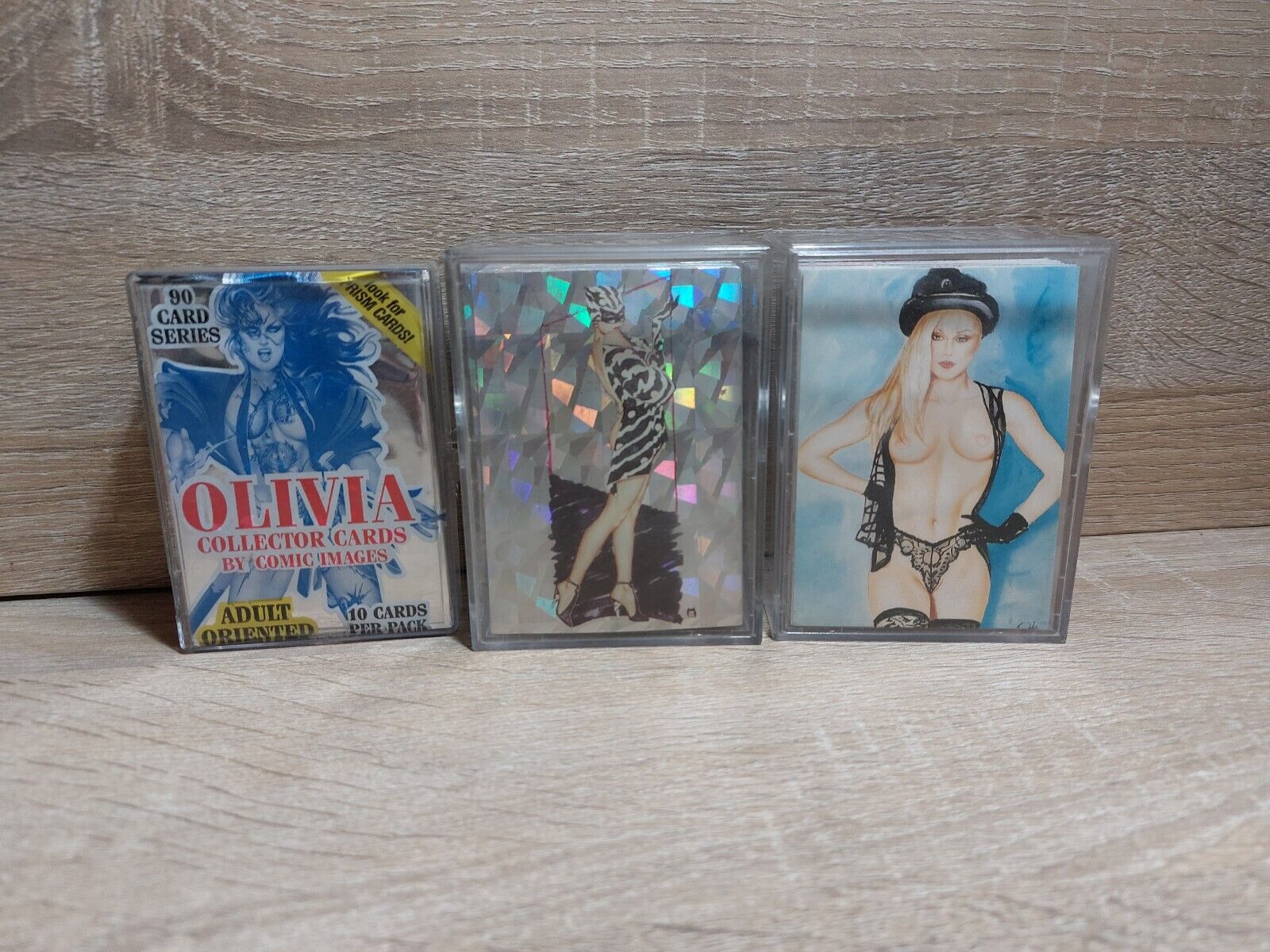OLIVIA 1 , 2 And 3 Card Sets 1992 1993 Comic Images Complete Trading Card Sets